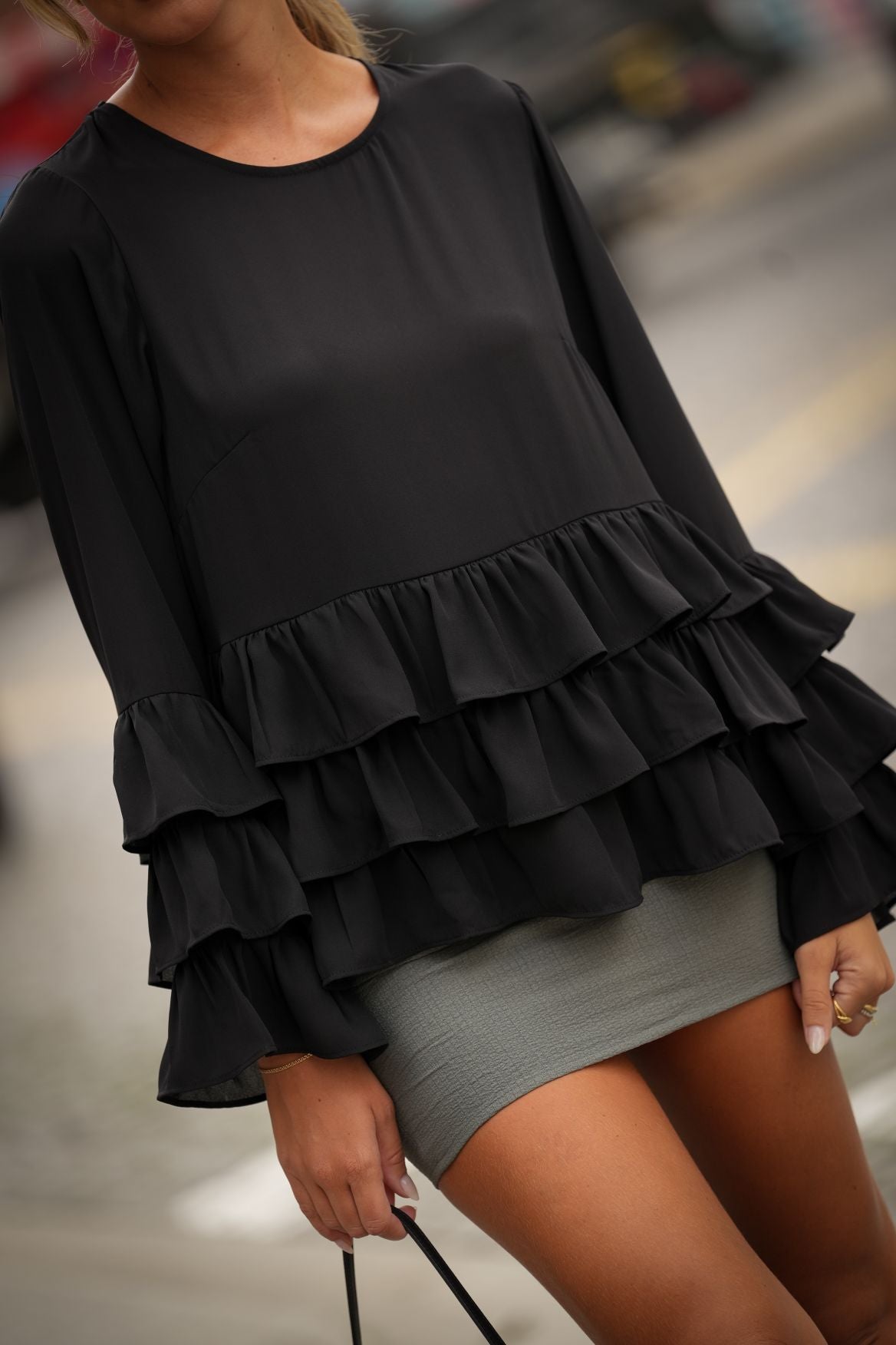 Blusa LOUISE black