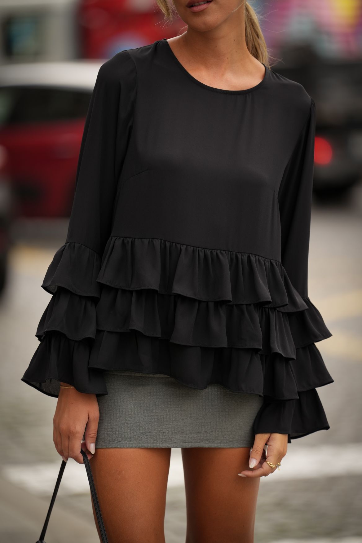 Blusa LOUISE black