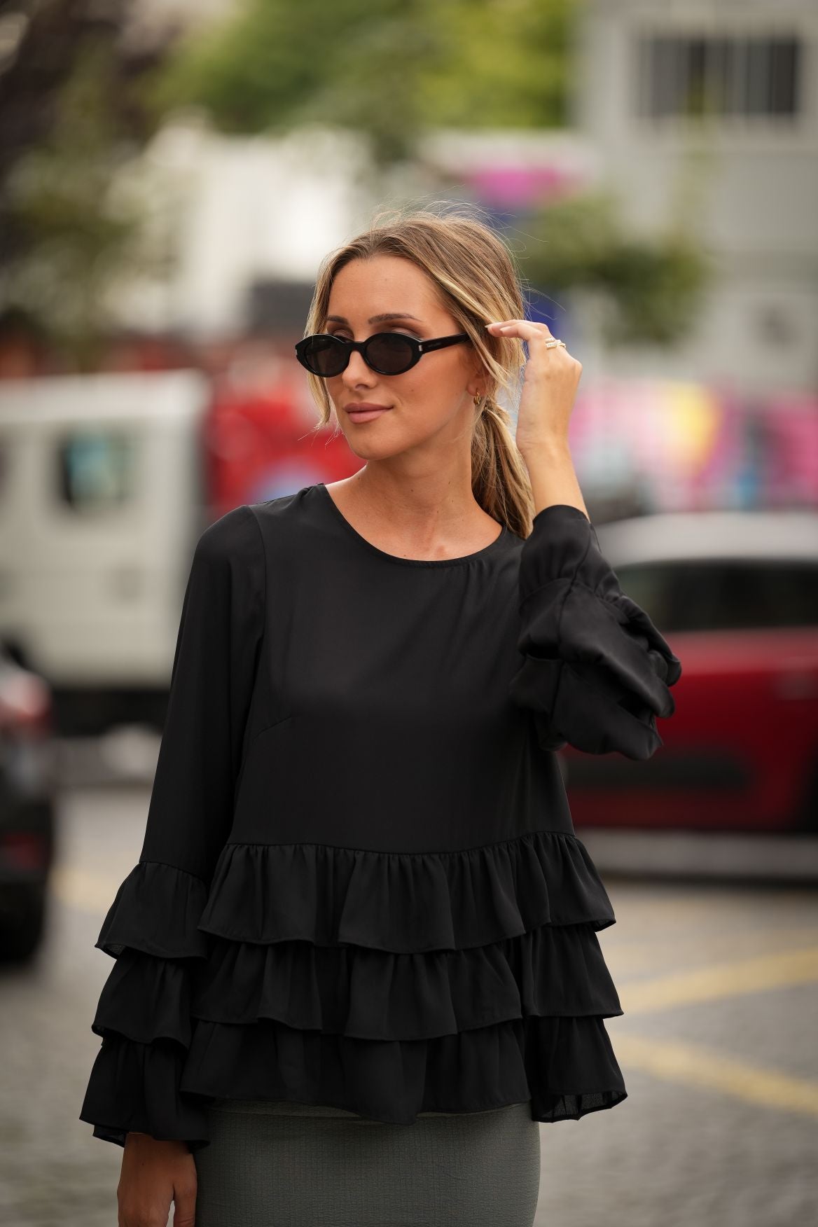 Blusa LOUISE black