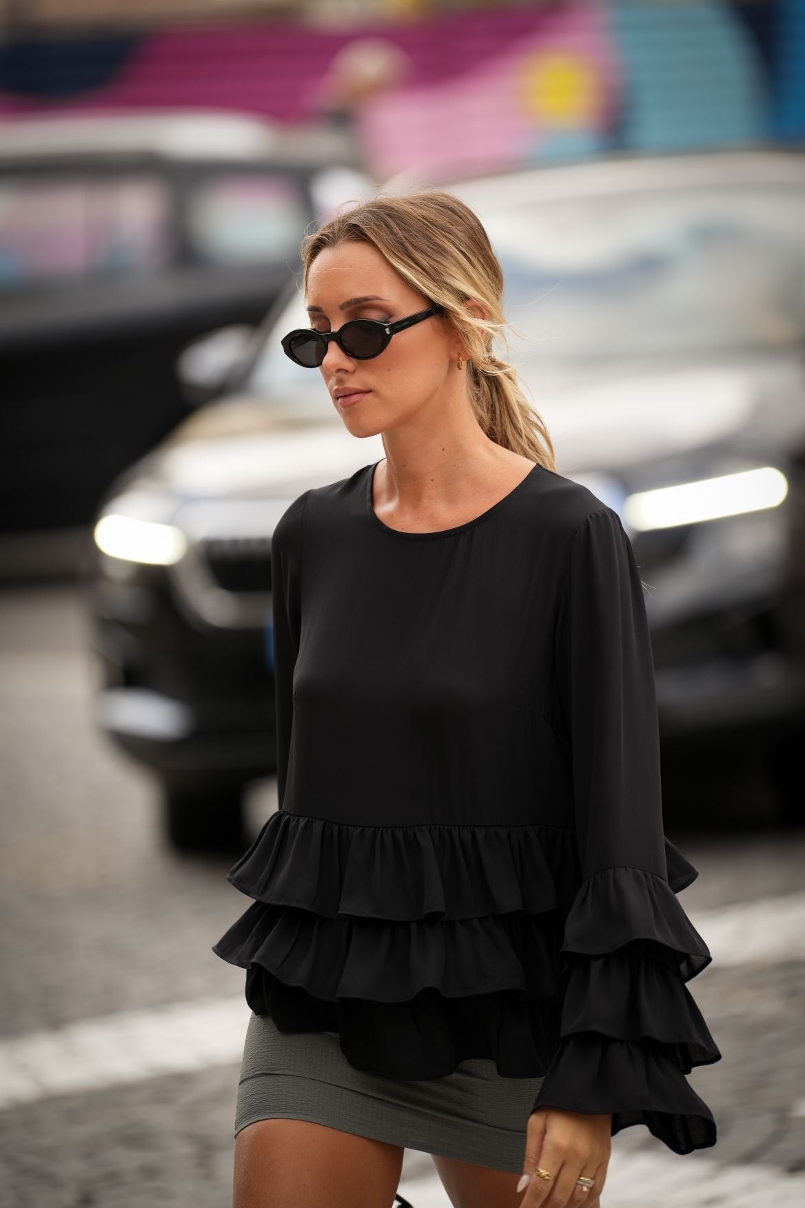 Blusa LOUISE black