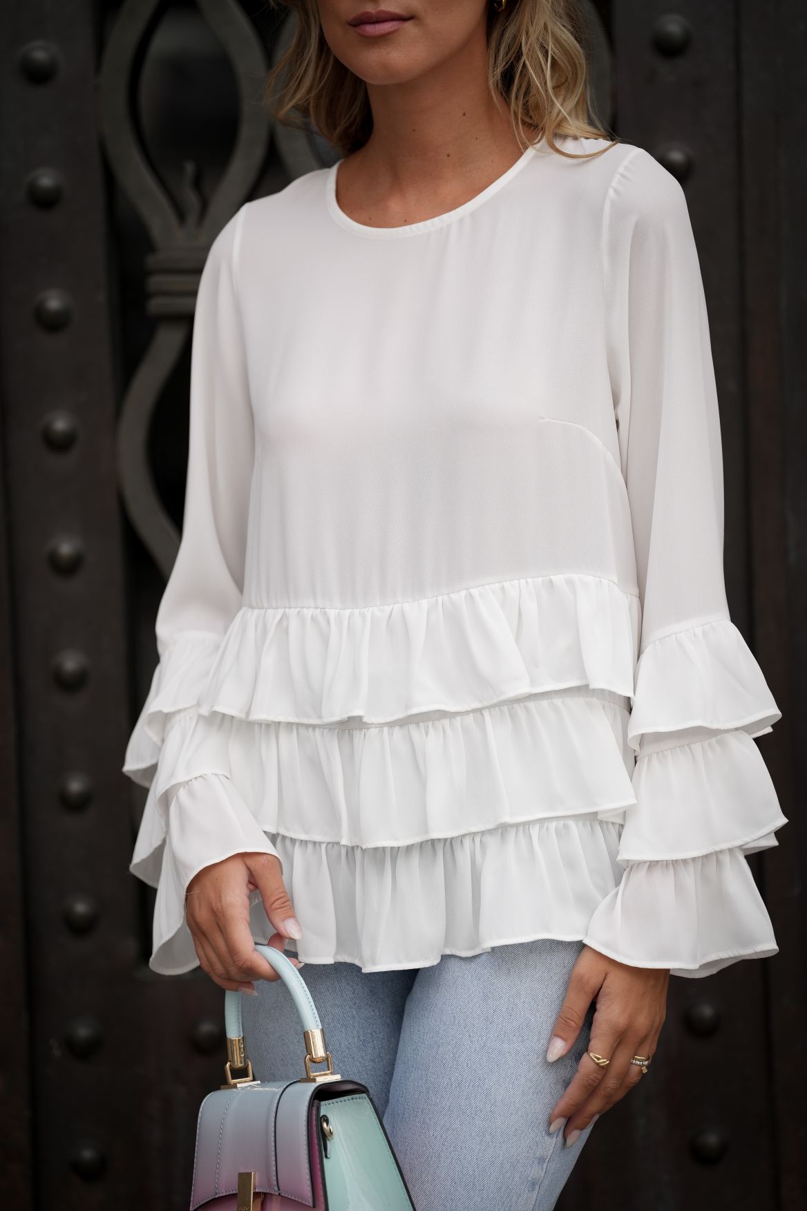 Blusa LOUISE white