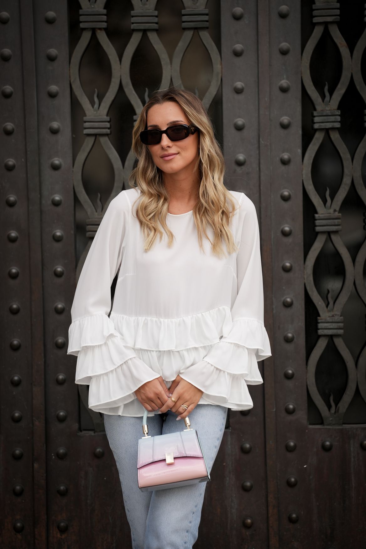 Blusa LOUISE white