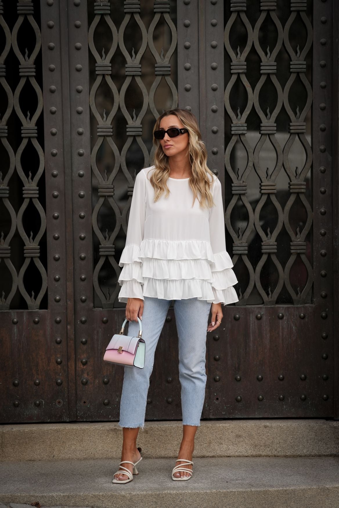 Blusa LOUISE white