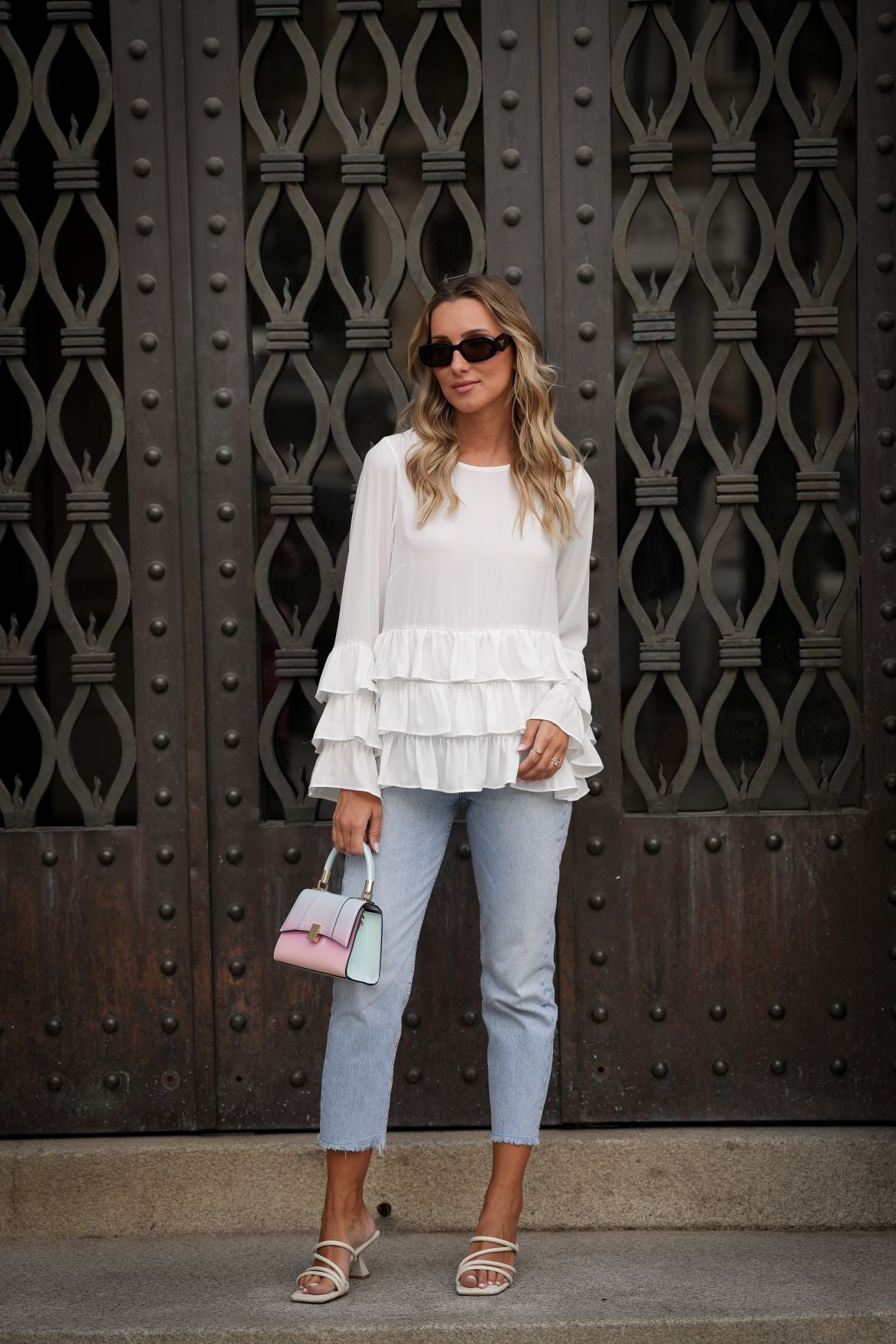 Blusa LOUISE white