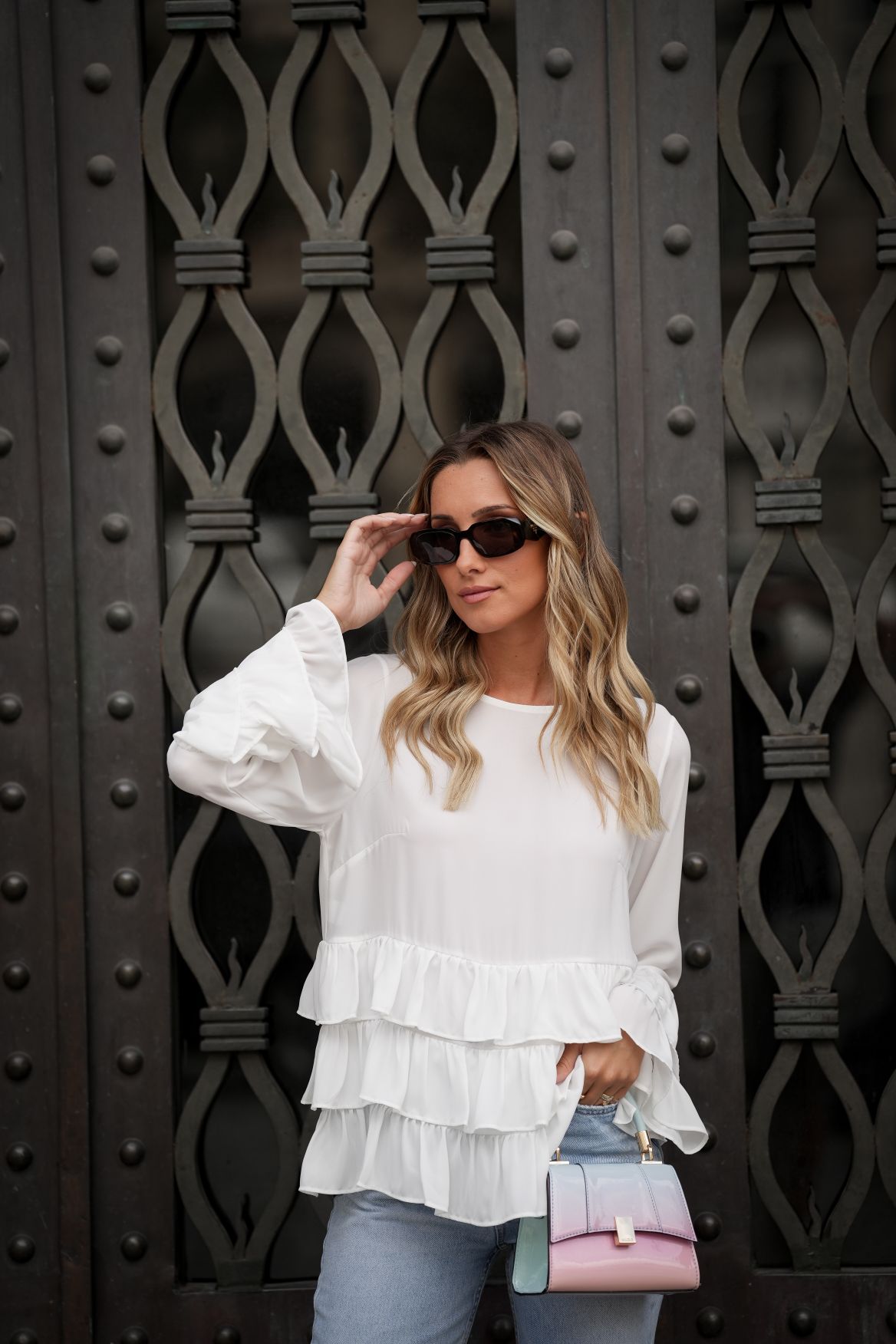 Blusa LOUISE white