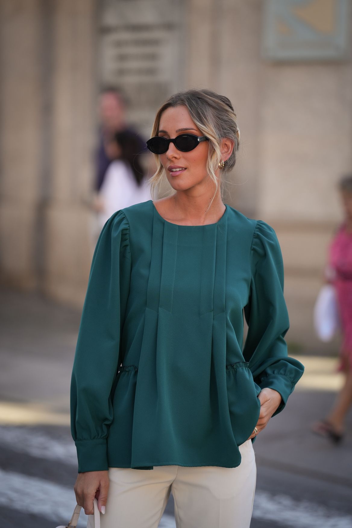 Blusa Naomi green