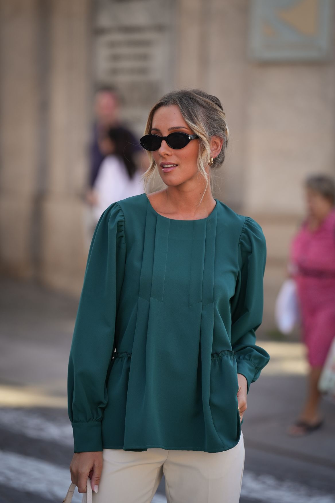 Blusa Naomi green