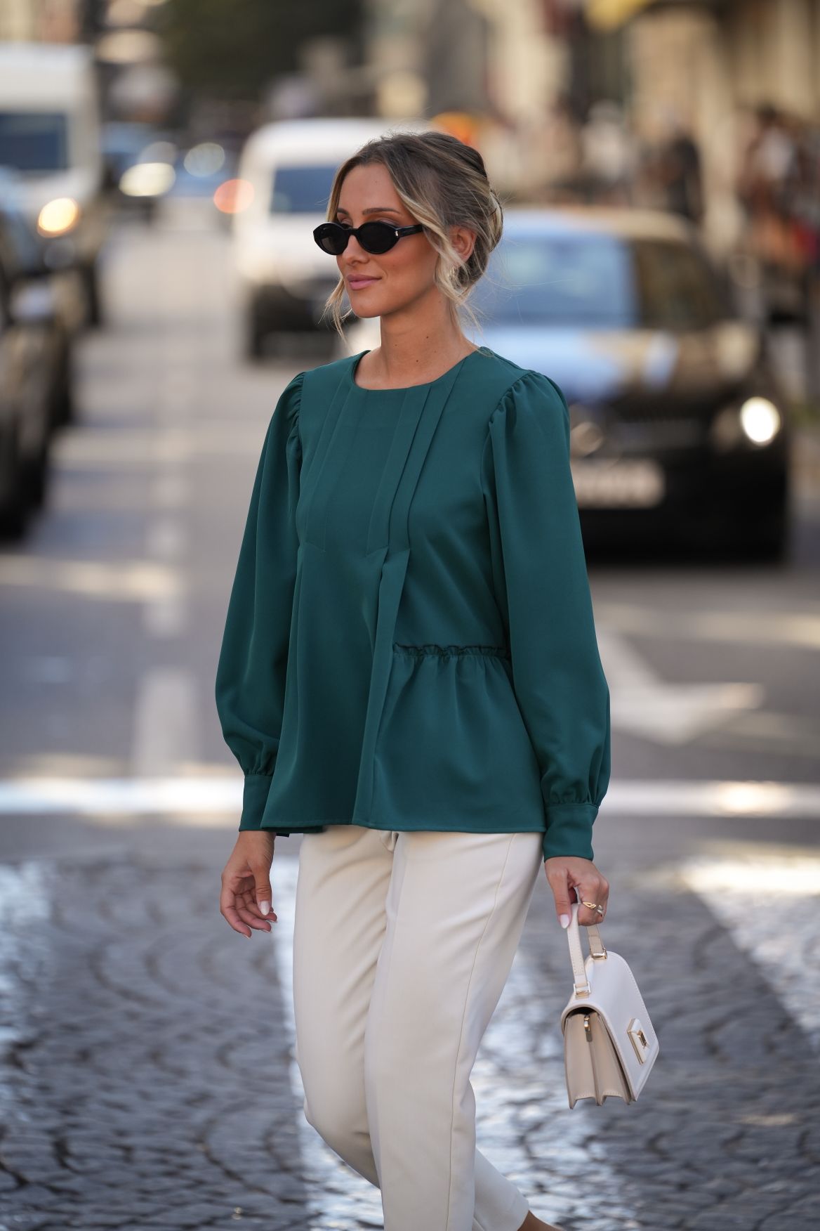 Blusa Naomi green