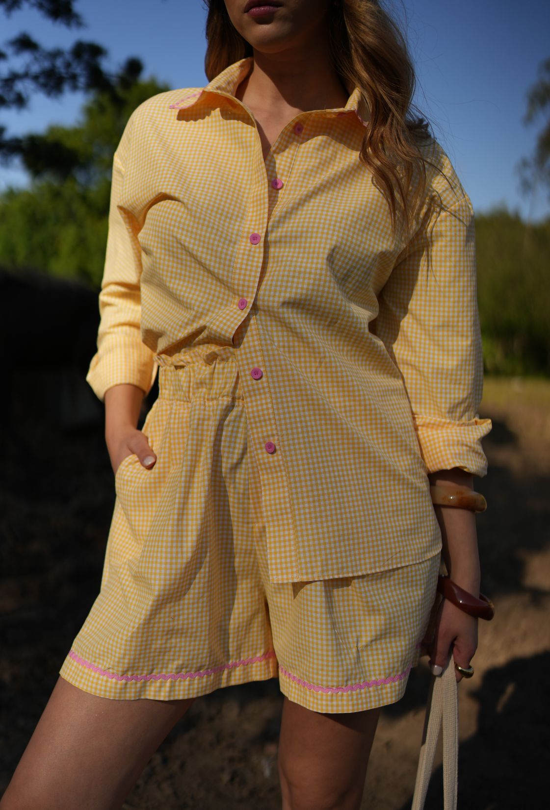 Camisa butter yellow