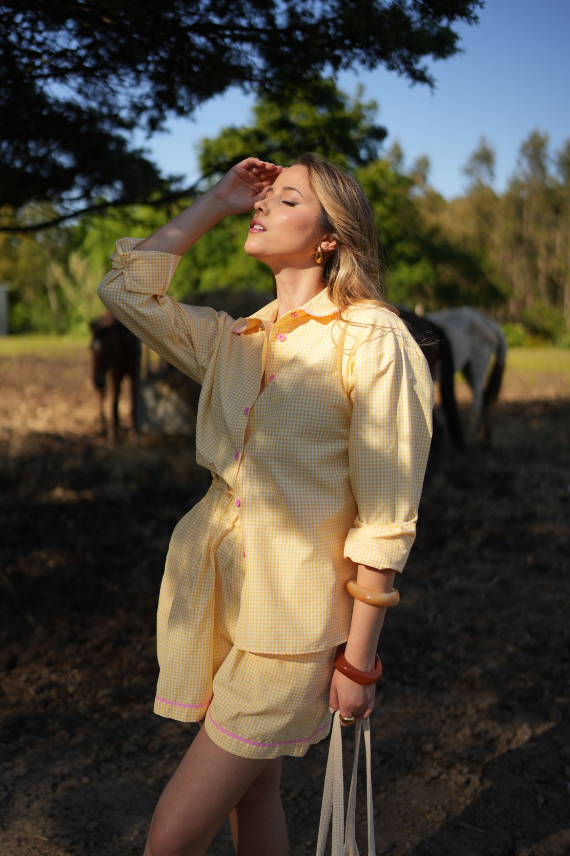 Camisa butter yellow