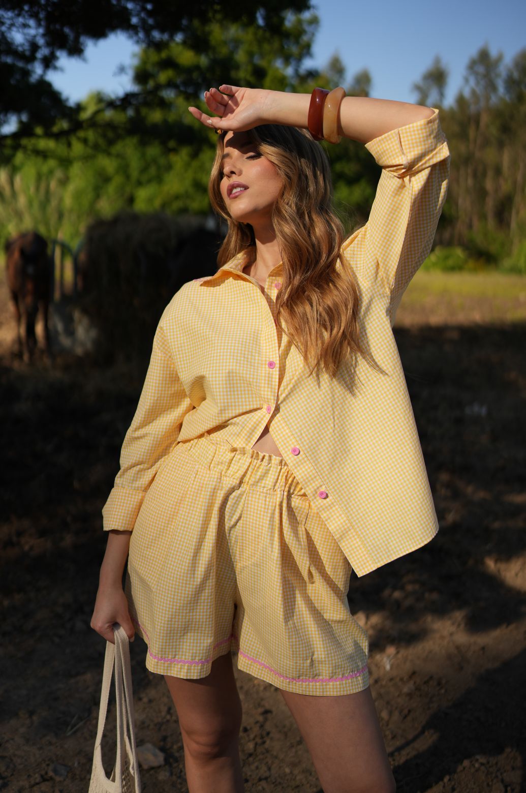Camisa butter yellow