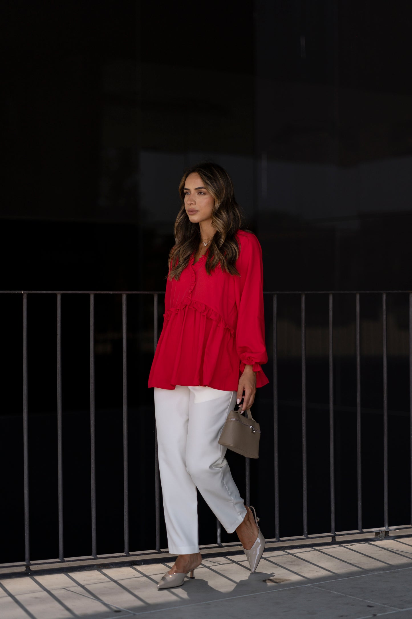 Blusa Beatriz - vermelho