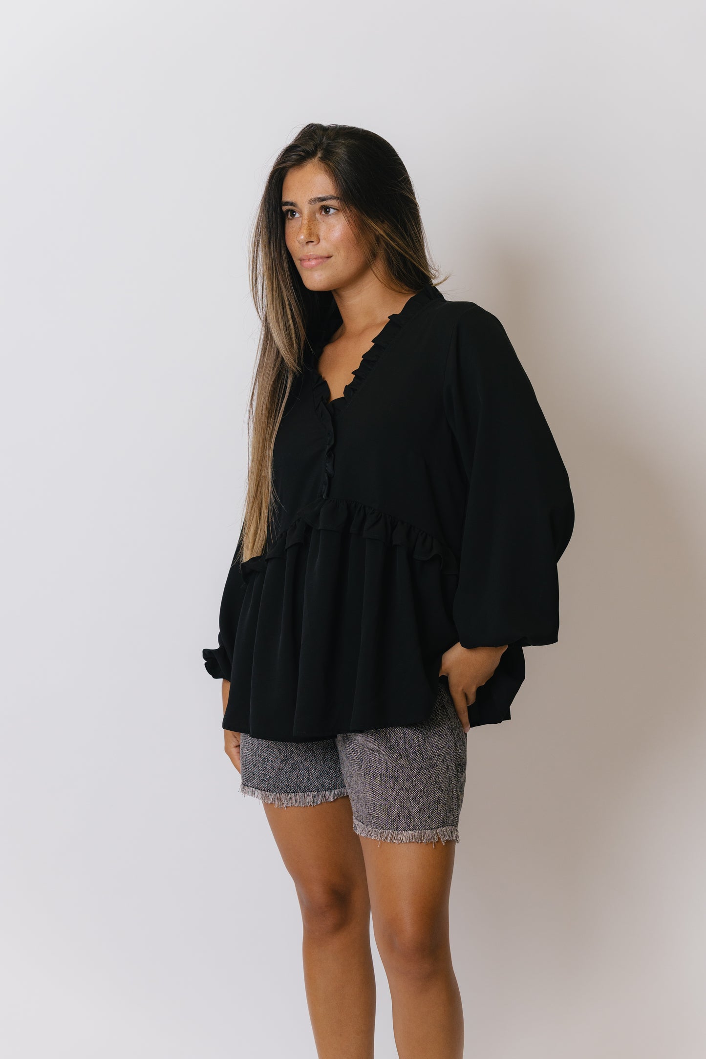 Blusa Beatriz - preto