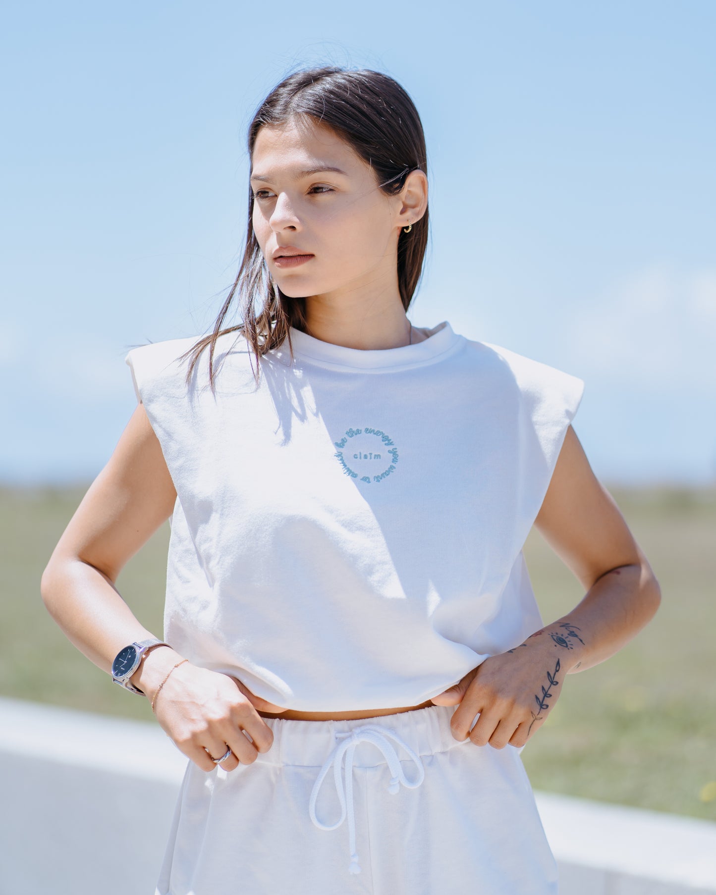 Conjunto BARCELONA off-white