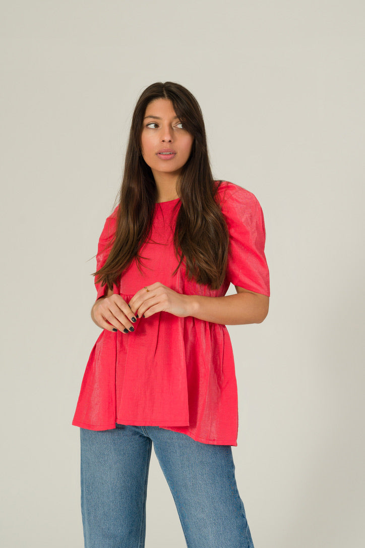 Blusa MARIA Cherry red