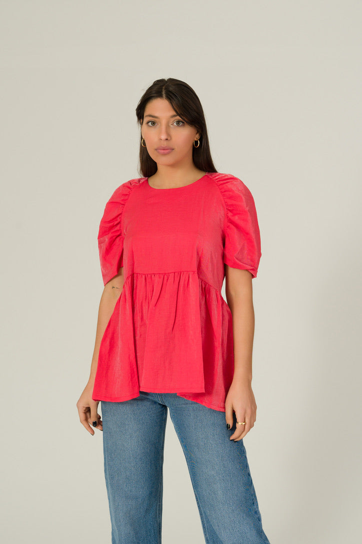 Blusa MARIA Cherry red