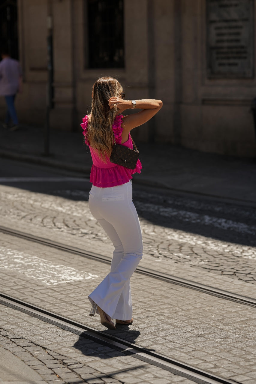 Ivy top | fuschia