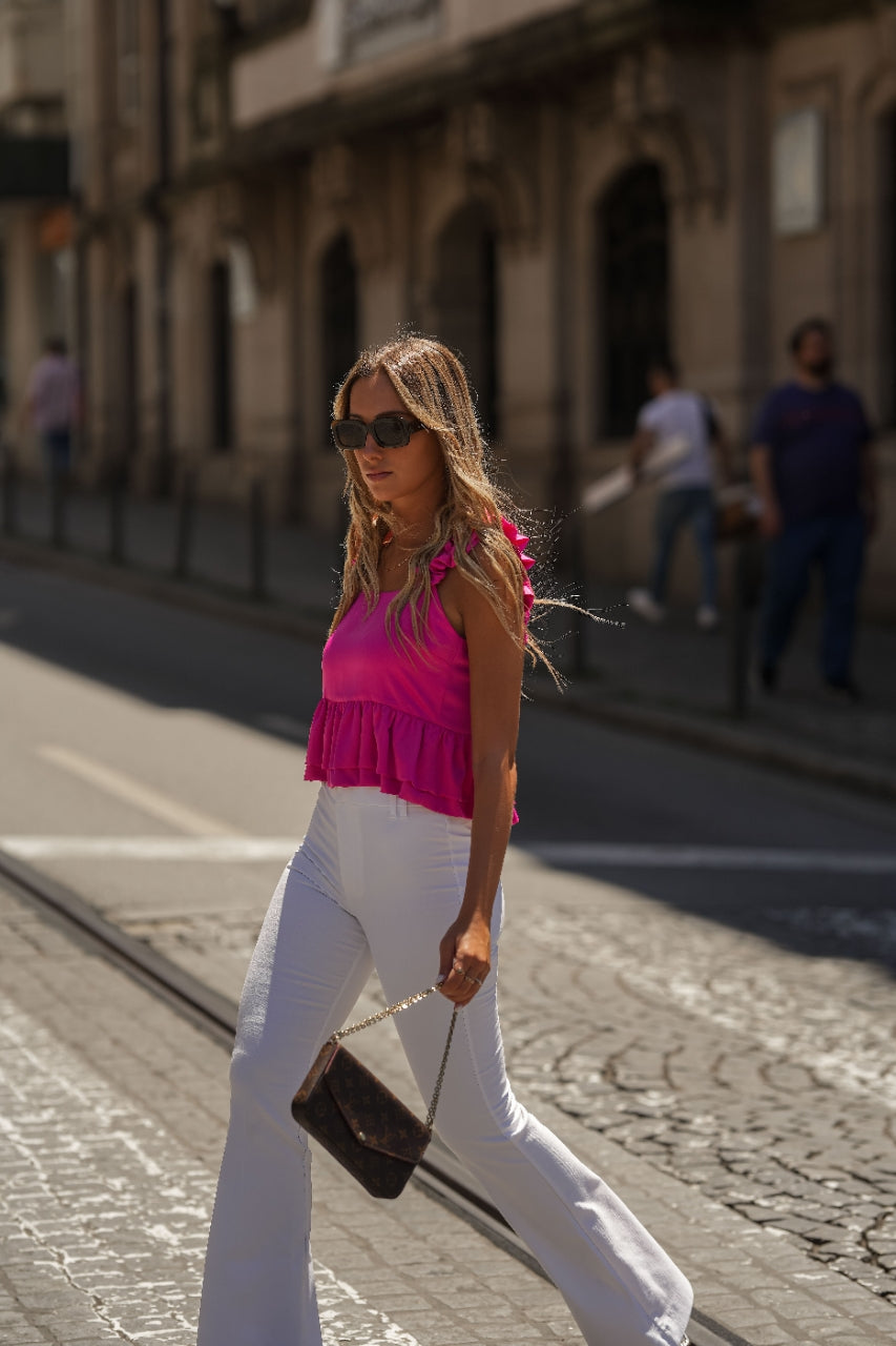 Ivy top | fuschia