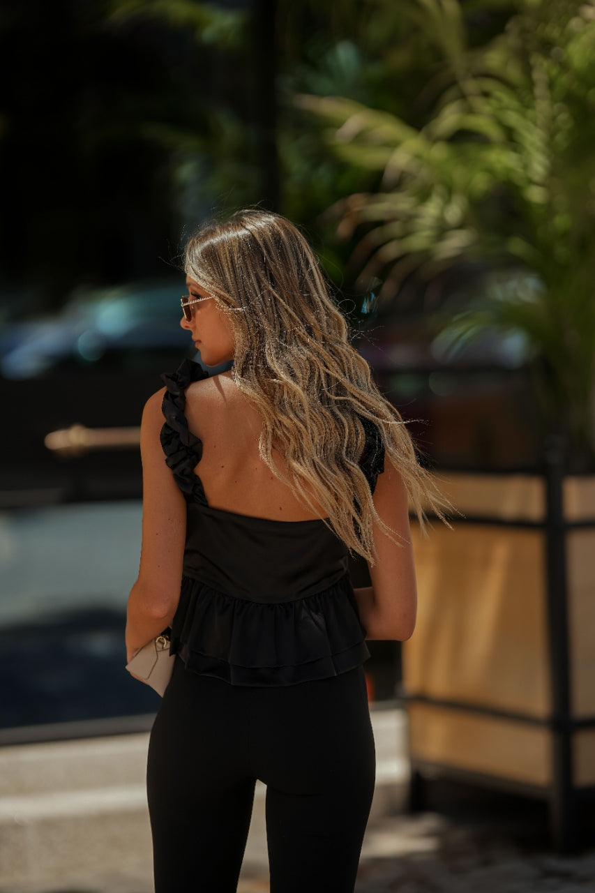 Ivy top | black