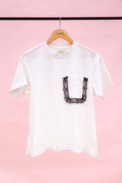 T-shirt Zoe white