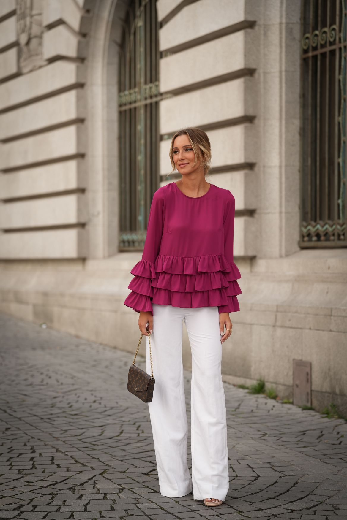 Blusa LOUISE cherry