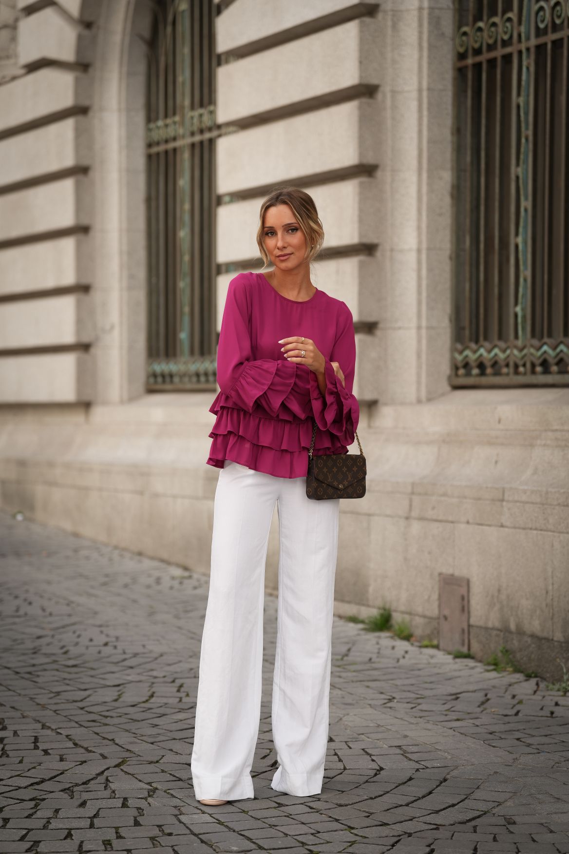 Blusa LOUISE cherry