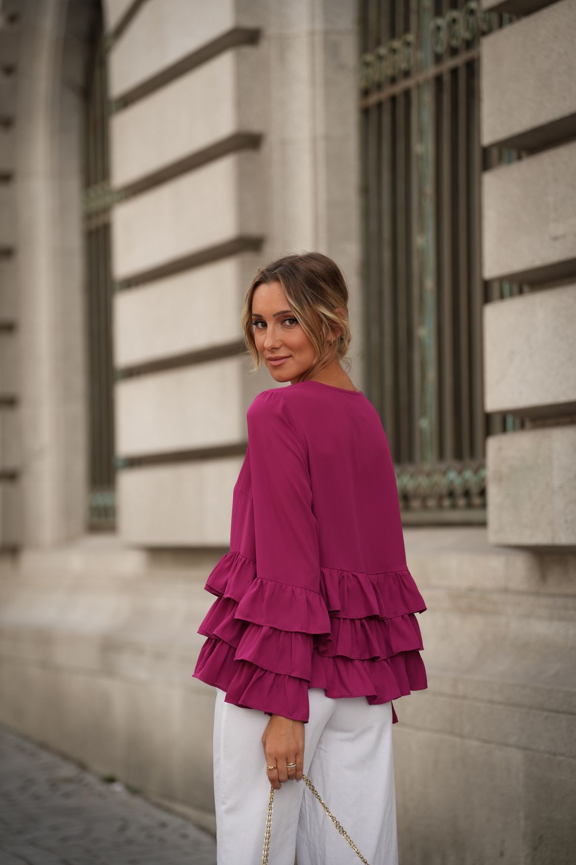 Blusa LOUISE cherry