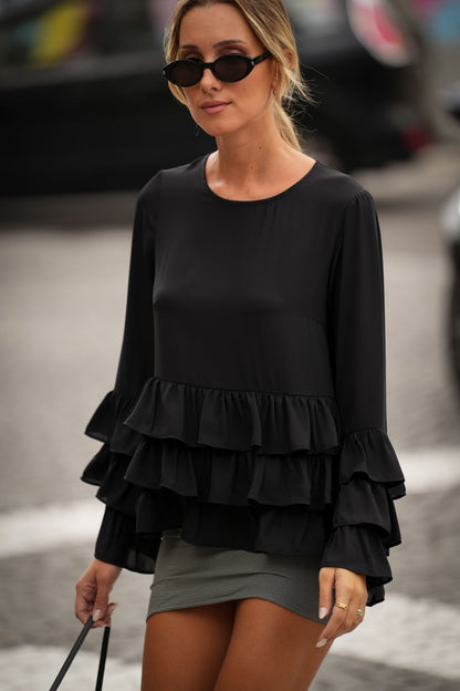 Blusa LOUISE black