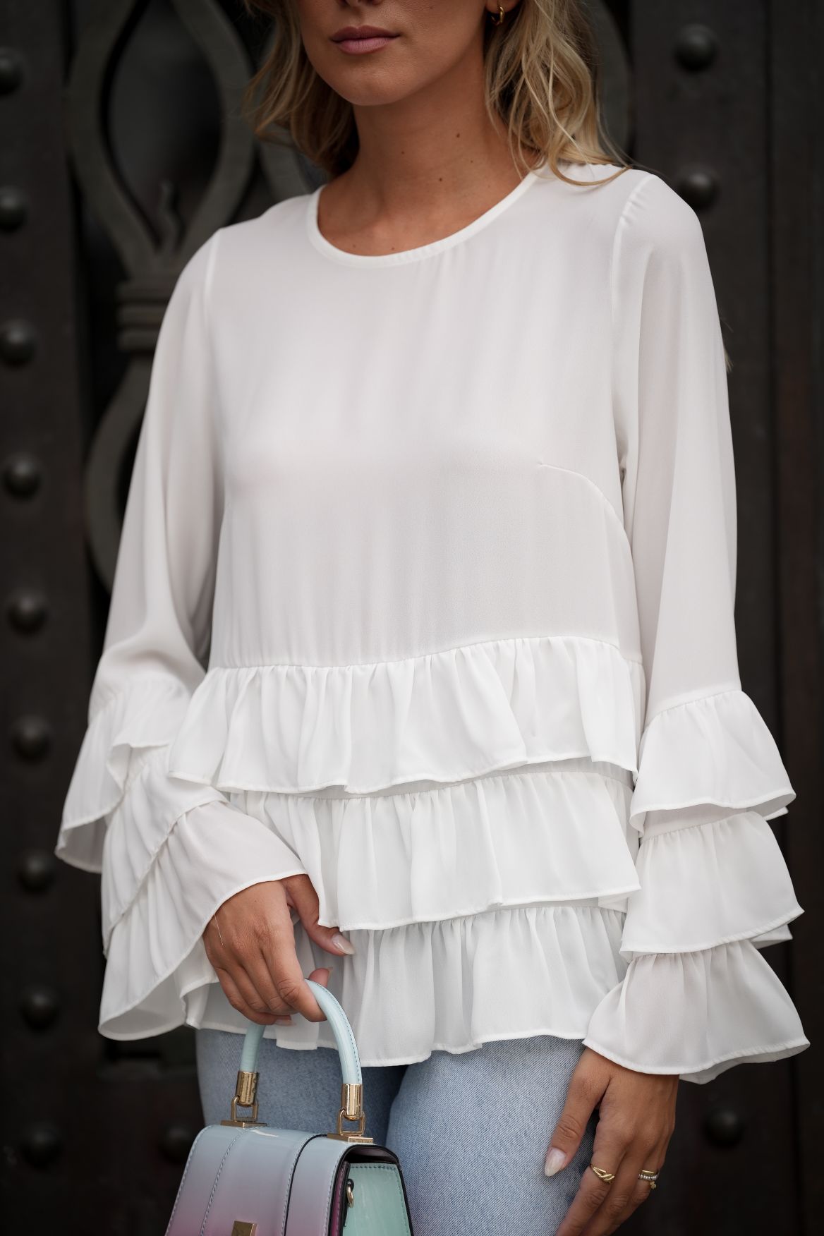 Blusa LOUISE white