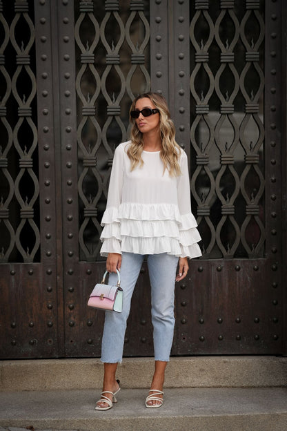 Blusa LOUISE white