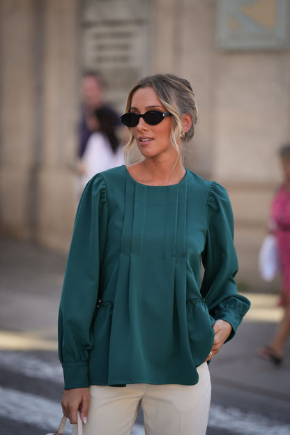 Blusa Naomi green