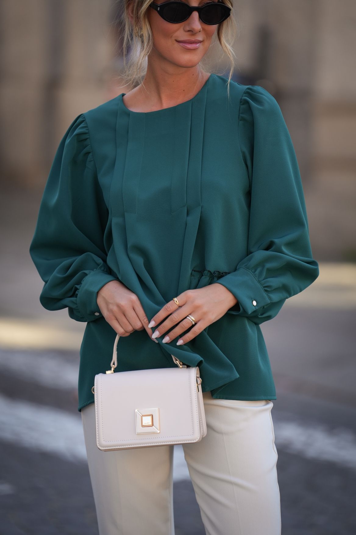 Blusa Naomi green