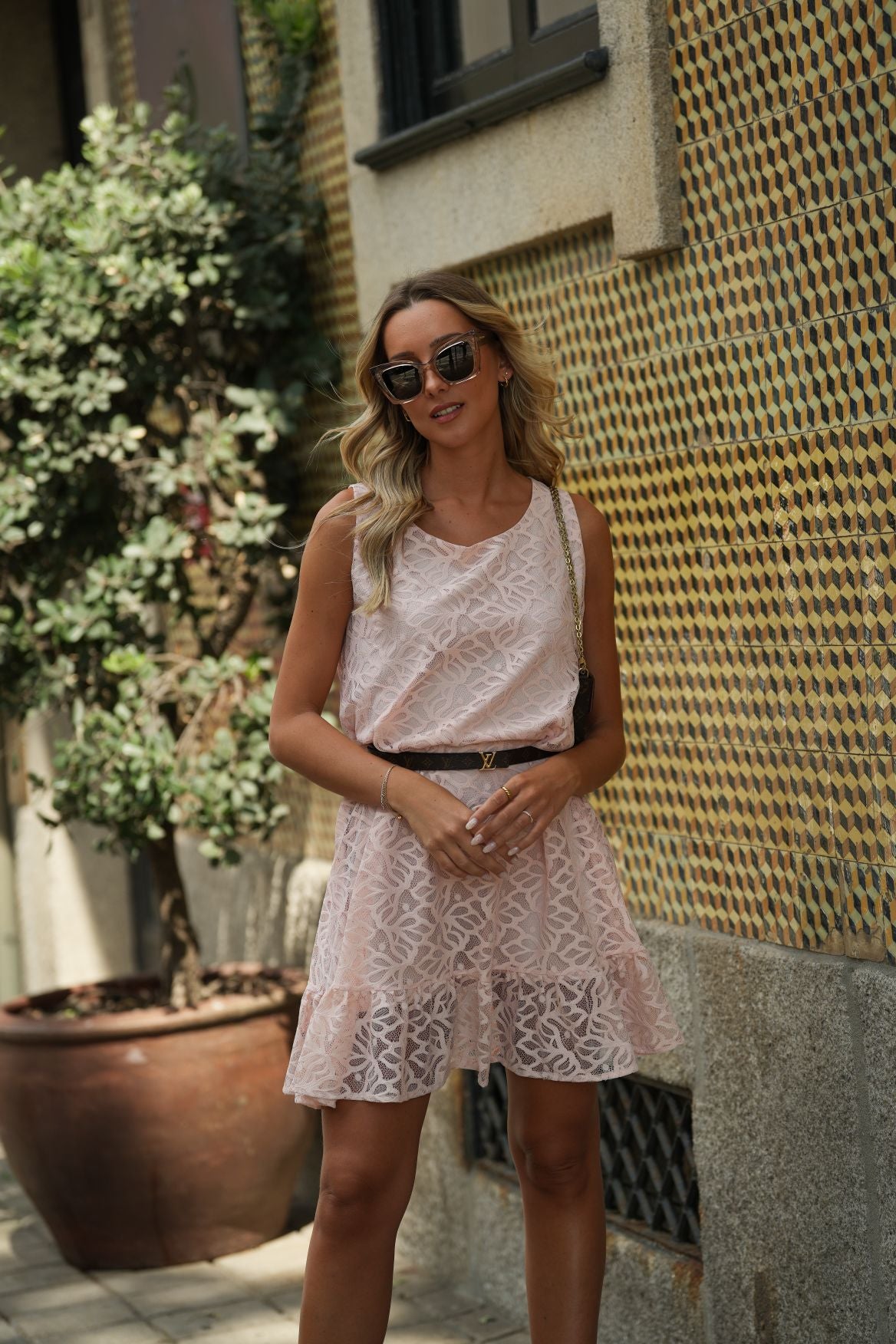 Abby soft pink