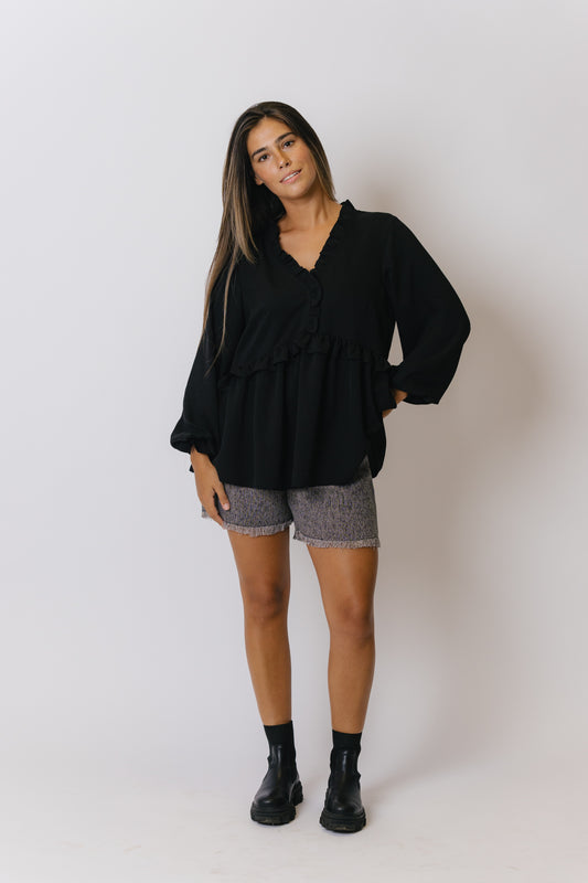 Blusa Beatriz - preto