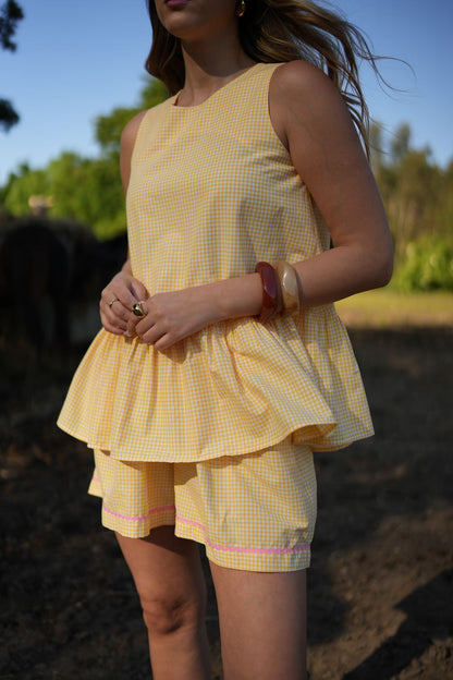 Top butter yellow